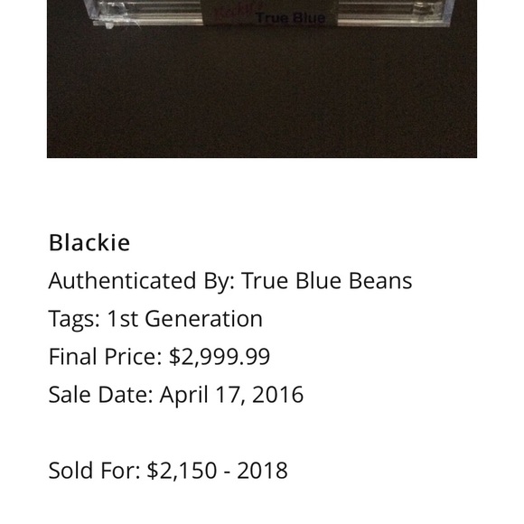 RARE! BLACKIE THE BEAR BEANIE BABIES - Picture 8 of 8